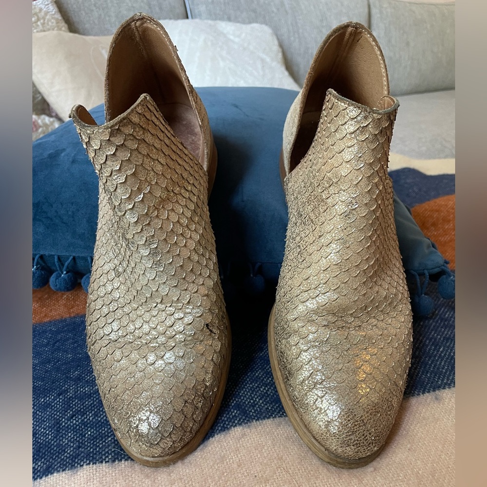 Anthropologie ankle boots.